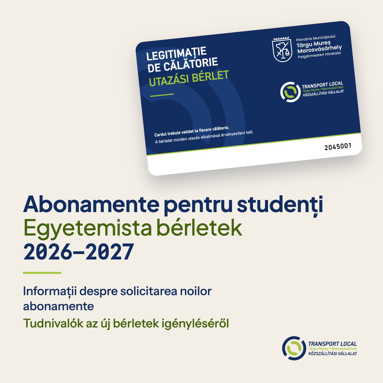 Egyetemisták, október 1-jétől igényelhetők az új utazási bérletek!